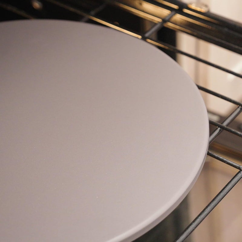Old Stone Pizza Kitchen Glazed Round Pizza Stone for Oven and Grill, 14 inch - Image 5